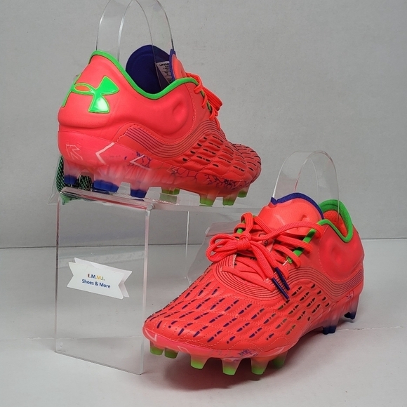 Under Armour Magnetico Elite 3 FG Soccer Cleats 3027160-600 Women Size 8 New - Picture 5 of 9